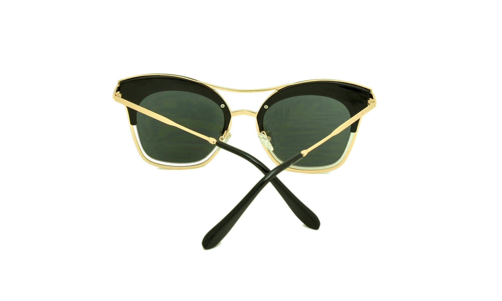 Dasein Women's Retro Polarized Cat Eye Sunglasses
