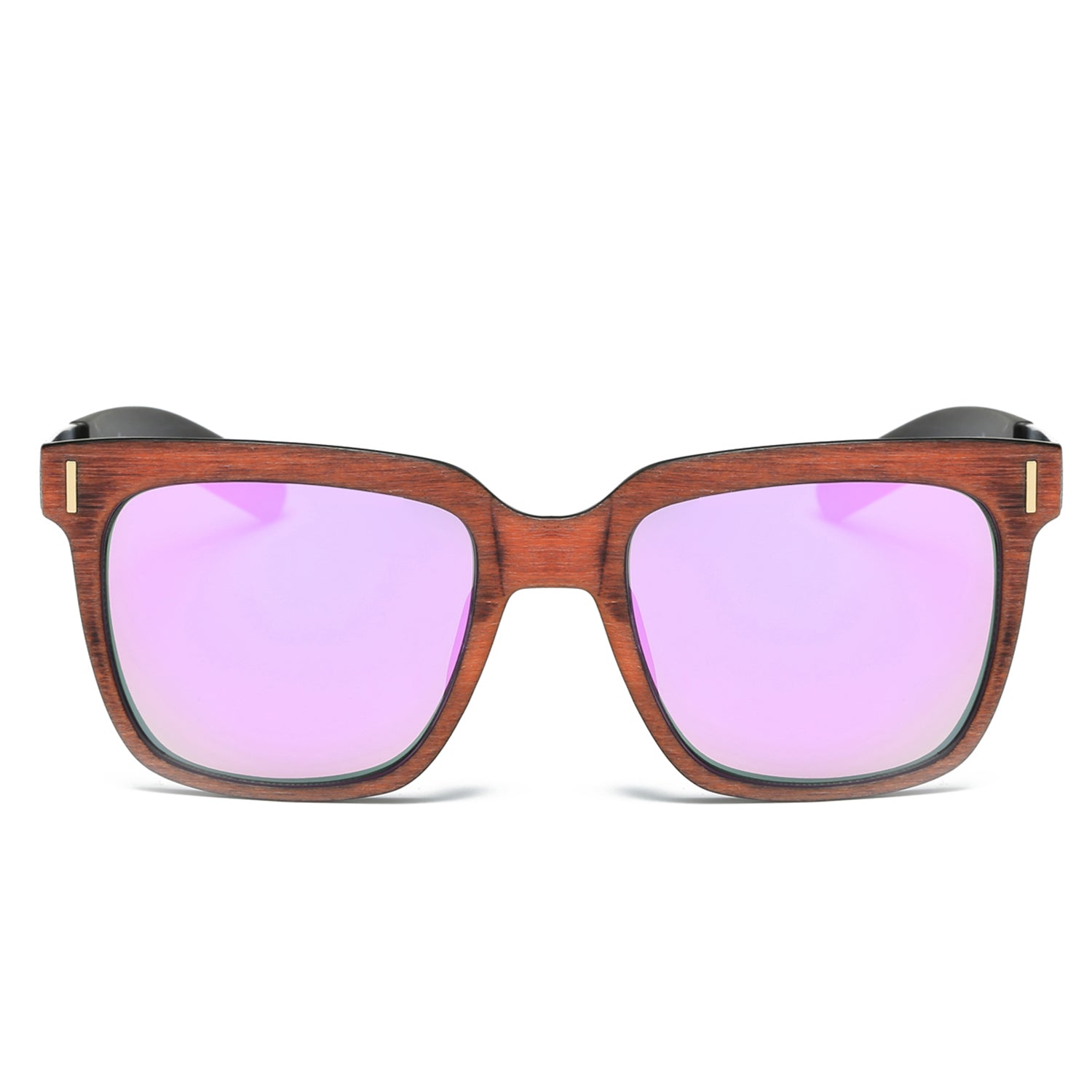 Dasein Fashion Style UV Polarized Sunglasses with Wool-like Frame