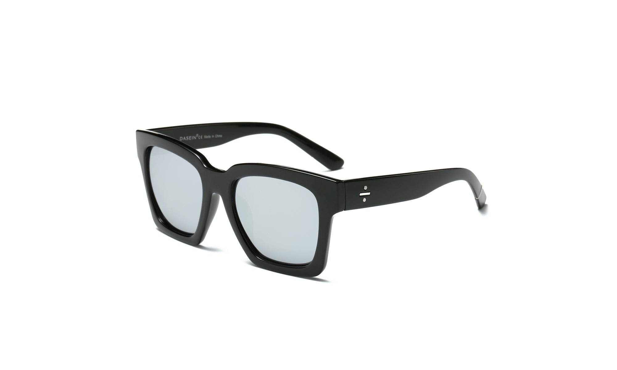 Dasein Women's Square Sunglasses Polarized Colored Lens Full Rim Frame Glasses