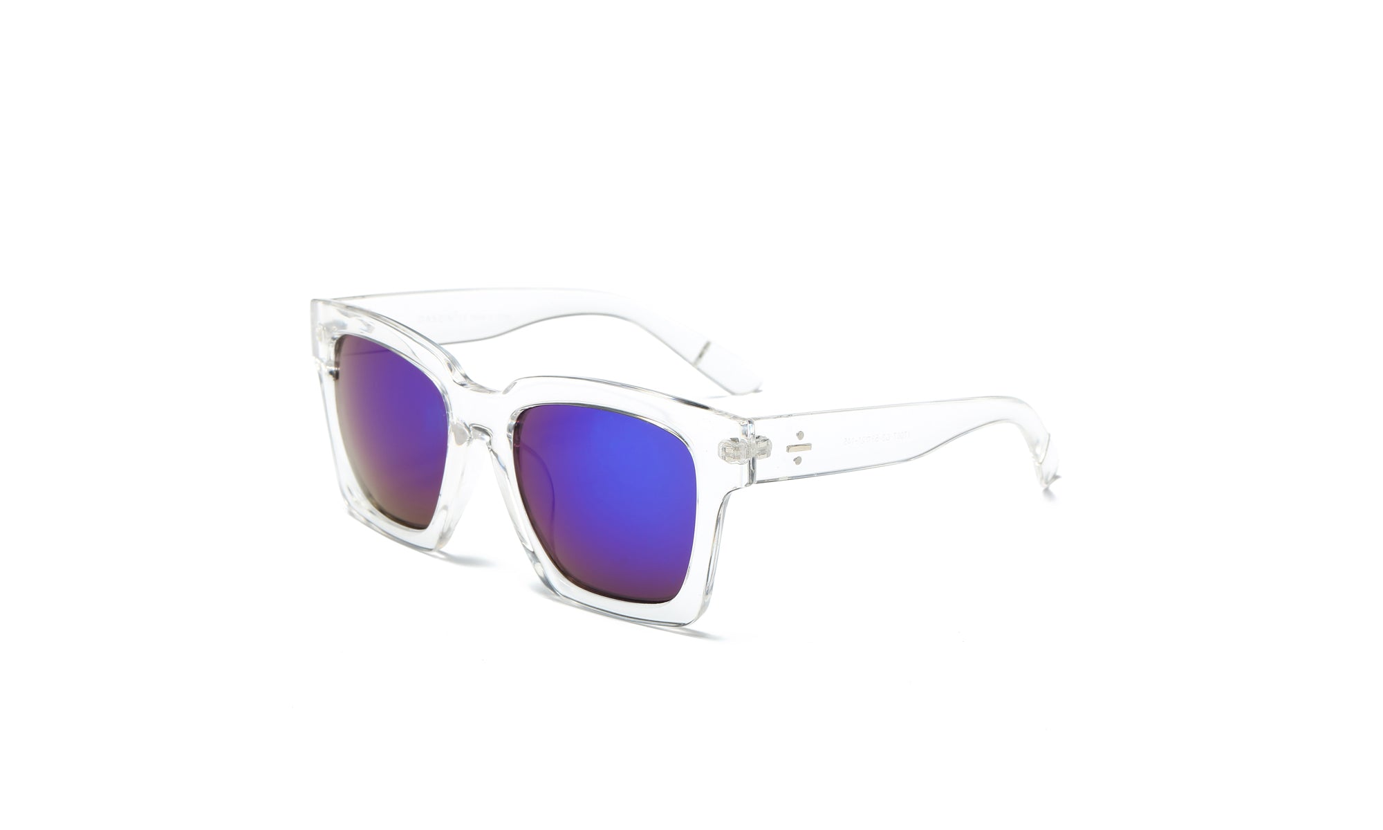 Dasein Women's Square Sunglasses Polarized Colored Lens Full Rim Frame Glasses