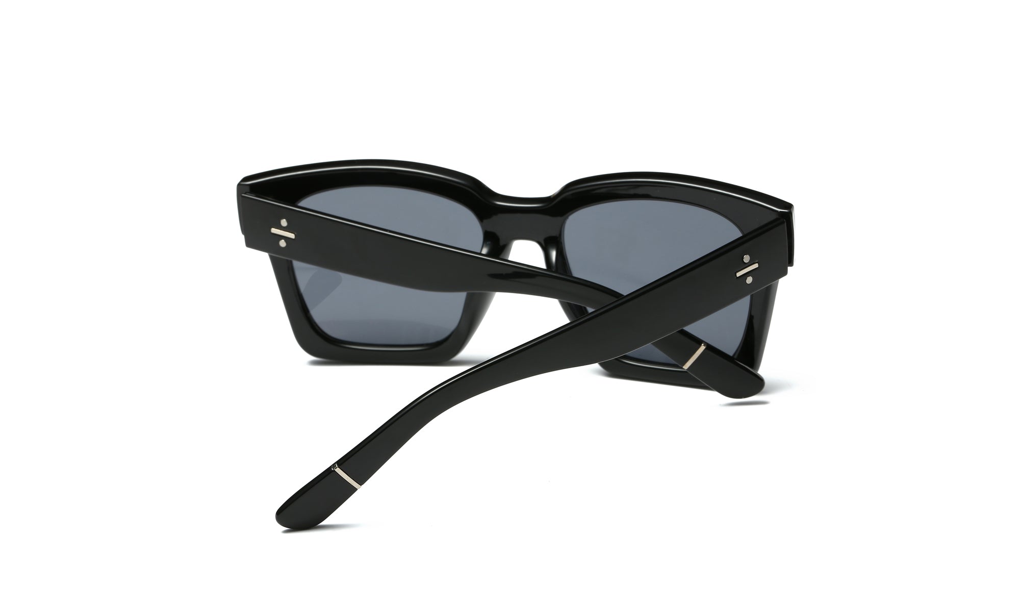 Dasein Women's Square Sunglasses Polarized Colored Lens Full Rim Frame Glasses