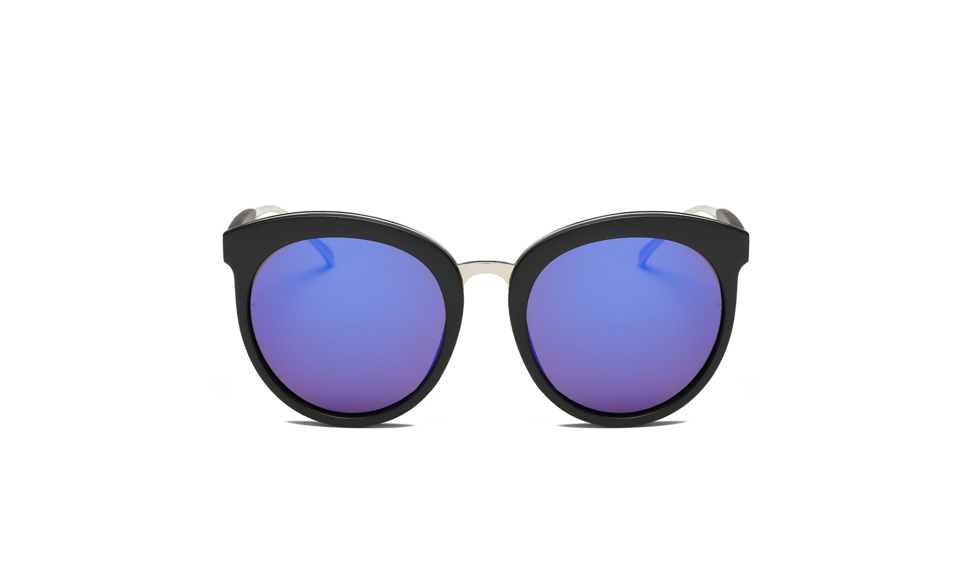 Dasein Vintage Round Sunglasses for Women Classic Retro Designer Style