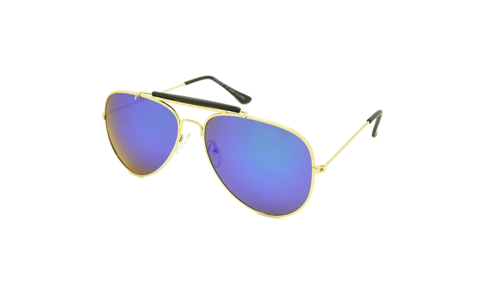 Dasein Metal Aviator Polarized Sunglasses with 100% UV Protection