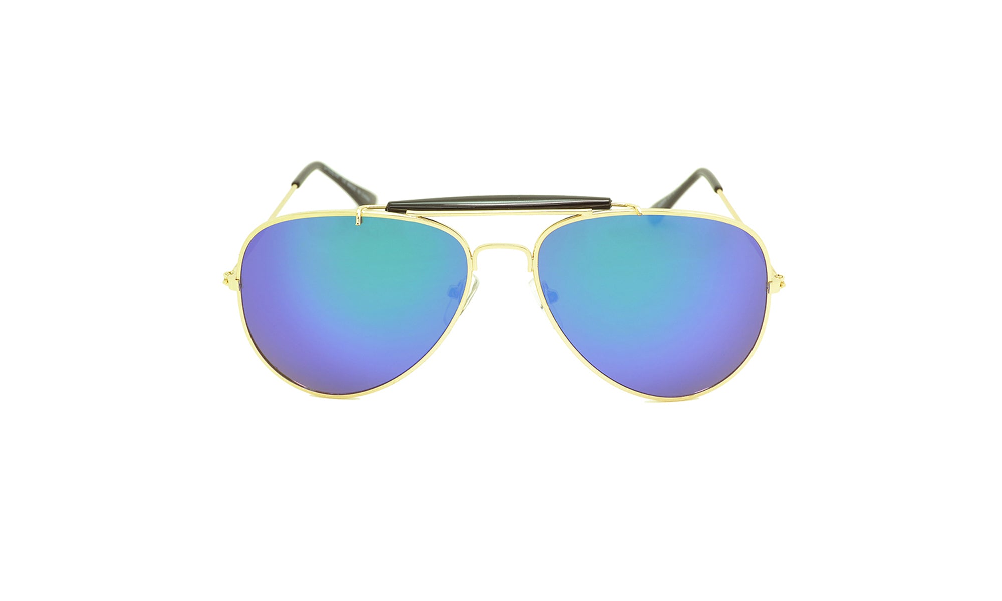 Dasein Metal Aviator Polarized Sunglasses with 100% UV Protection