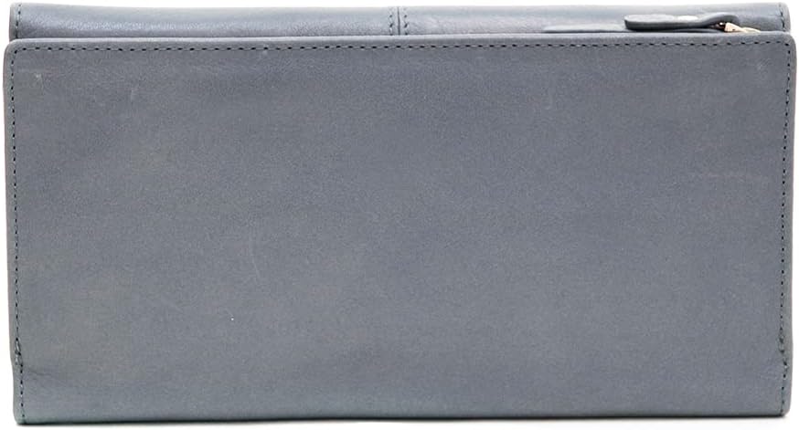 Dasein Womens Genuine Italian Leather Wallet