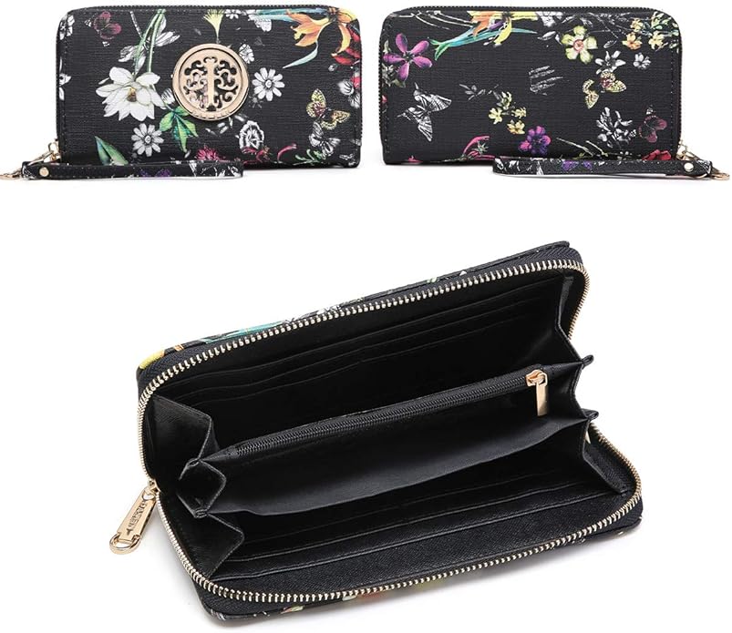 Womens Handbag Top Handle Shoulder Bag Tote Satchel Purse Work Bag with Matching Wallet