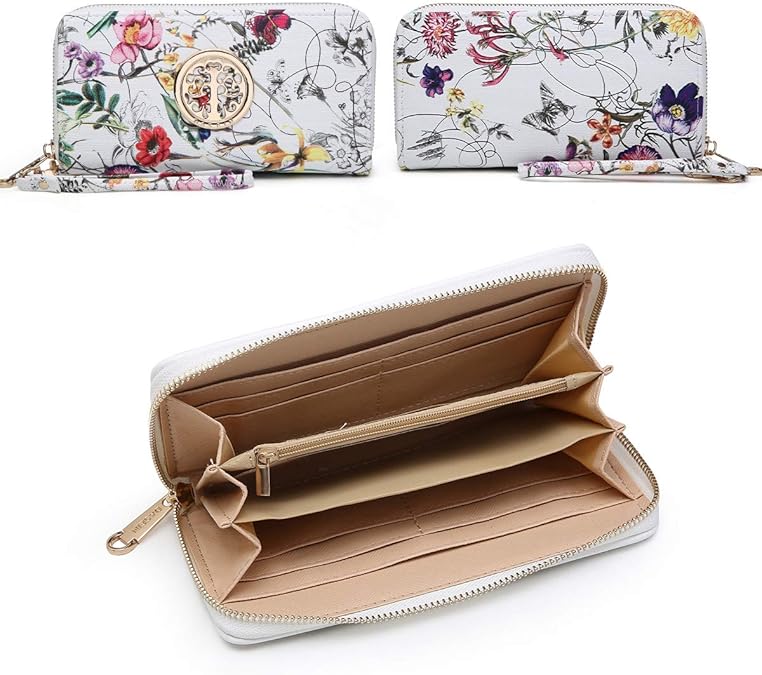 Womens Handbag Top Handle Shoulder Bag Tote Satchel Purse Work Bag with Matching Wallet