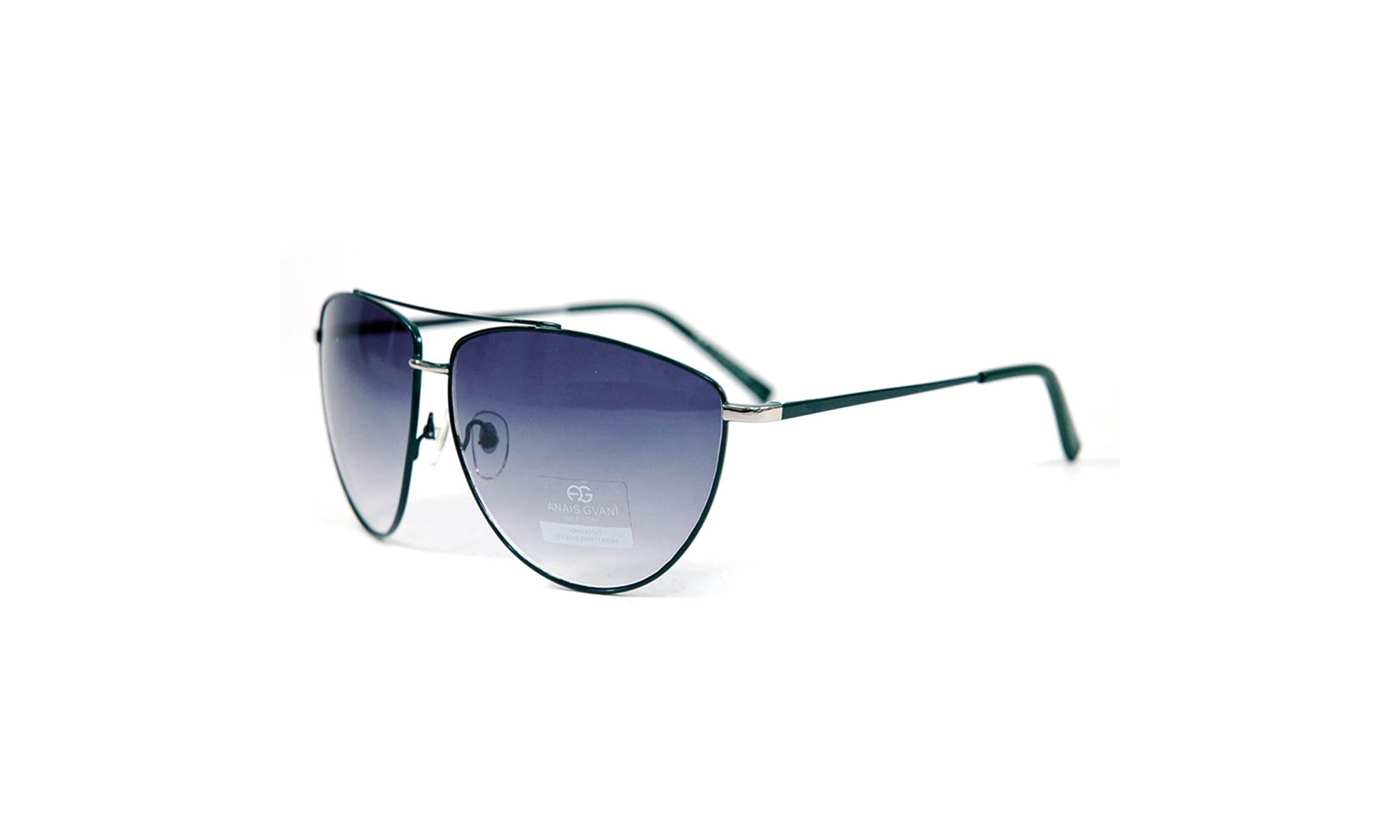 Women's Classic Metal Sunglasses Gradient Color Lens Aviator Sunglasses