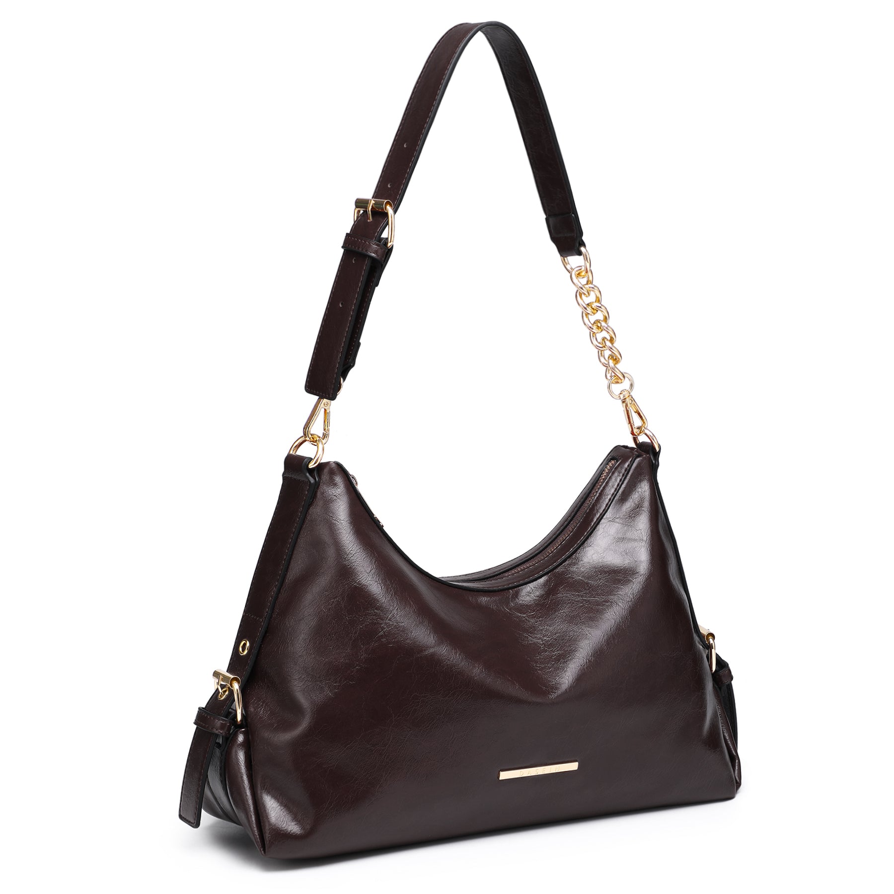 Womens Retro Hobo Bag Trendy Shoulder Purse Multi-Pocket Handbags Tote for Work/Shopping/Travel