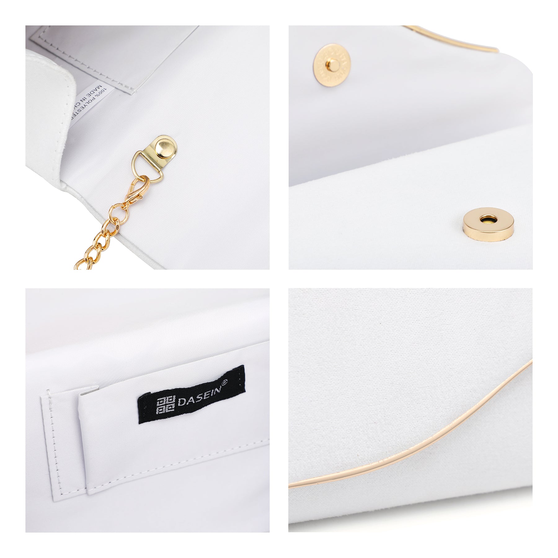 Faux Suede Evening Bag Clutch Purses for Women for Wedding Party Prom Formal Handbags with Shoulder Strap