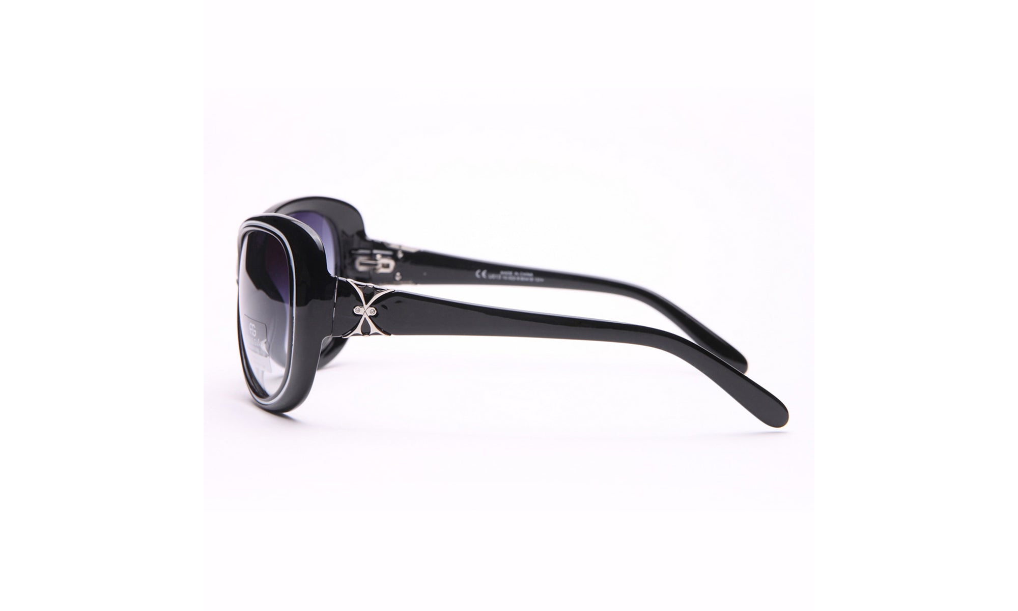 Dasein Fashion Wide Sunglasses with Outline Accent UV Polarized