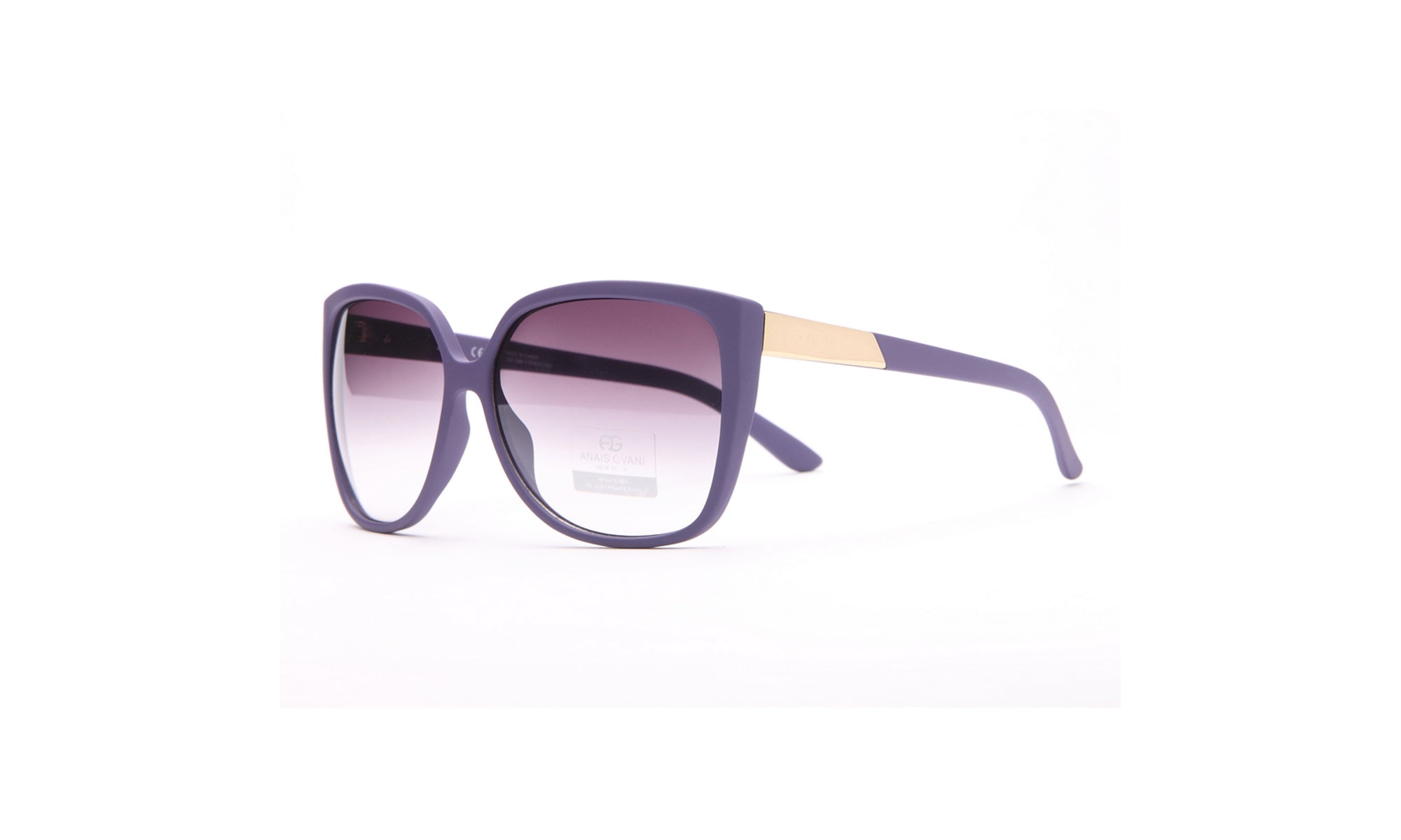 Dasein Fashion Smooth Plastic Classic Sunglasses with Outline Accent UV Polarized