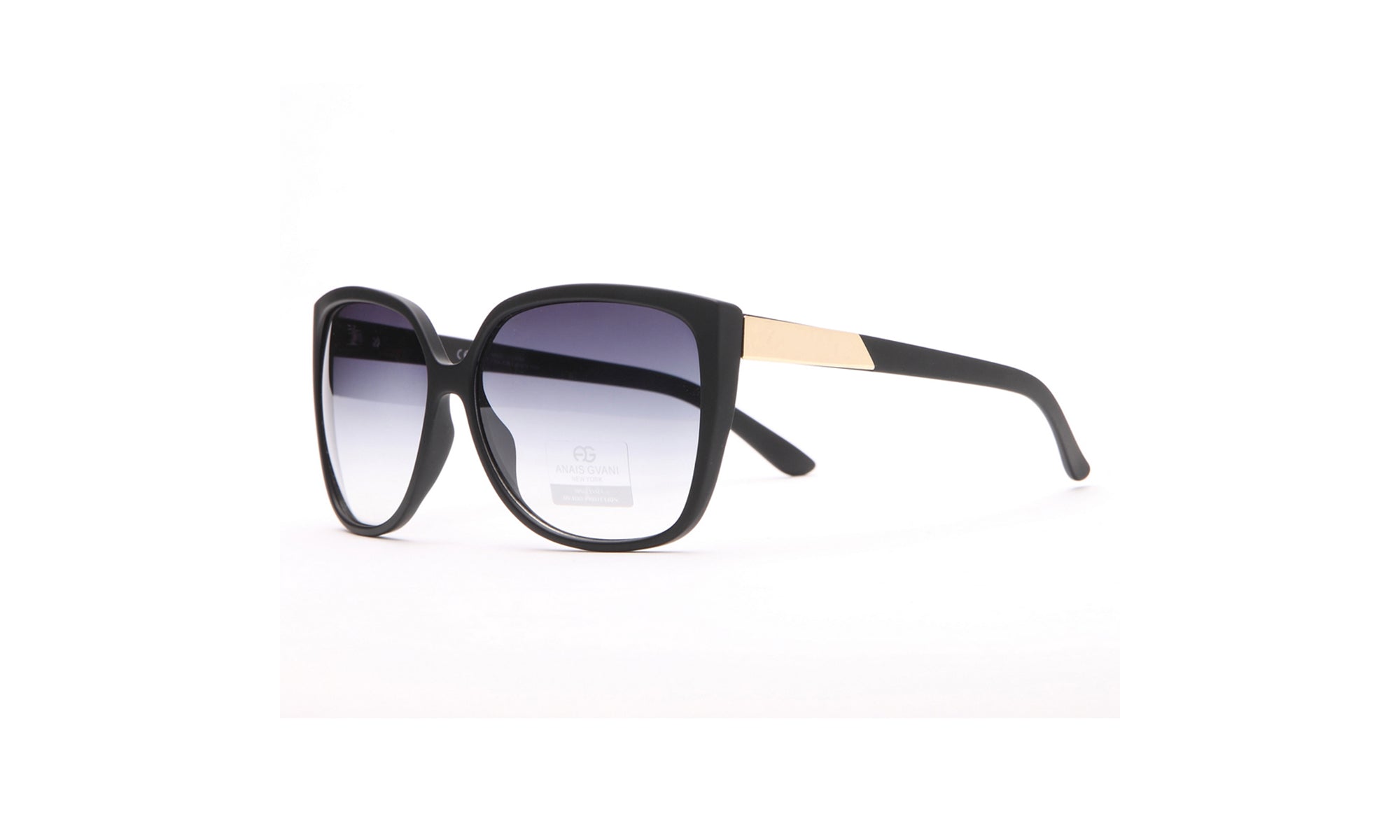 Dasein Fashion Smooth Plastic Classic Sunglasses with Outline Accent UV Polarized