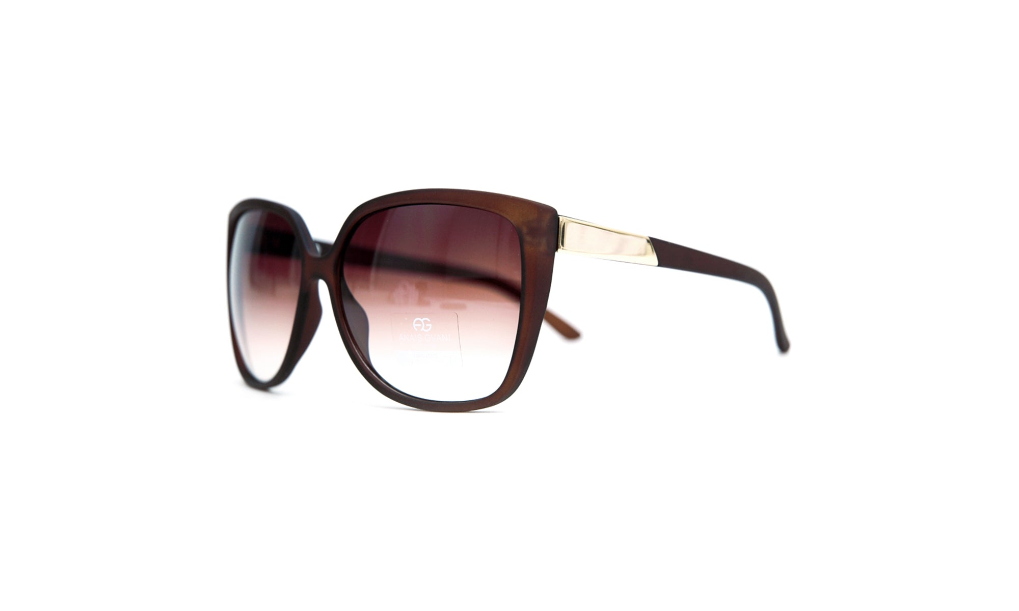 Dasein Fashion Smooth Plastic Classic Sunglasses with Outline Accent UV Polarized
