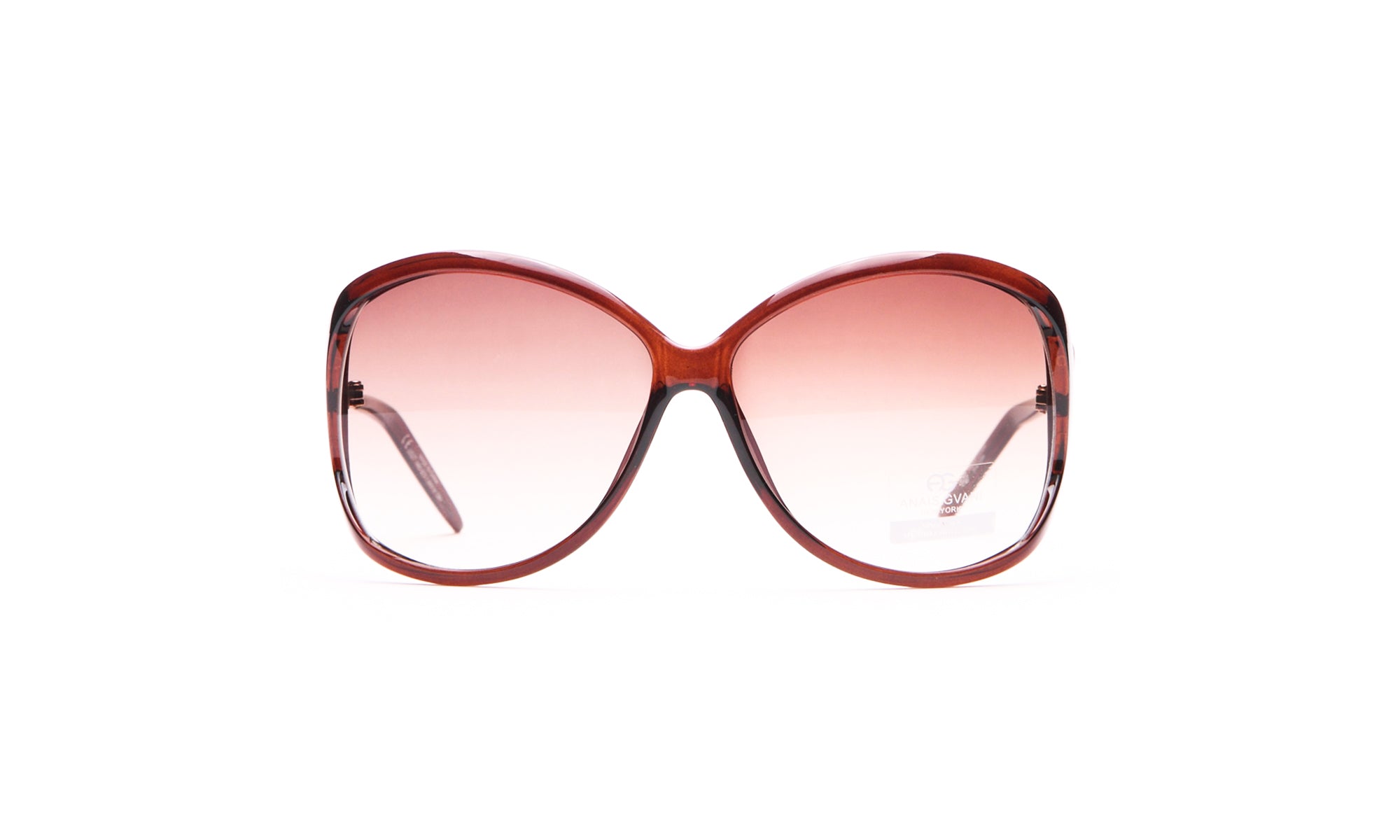 Dasein Feminine Fashion Oversized Sunglasses with Pop Out Mosaic Design