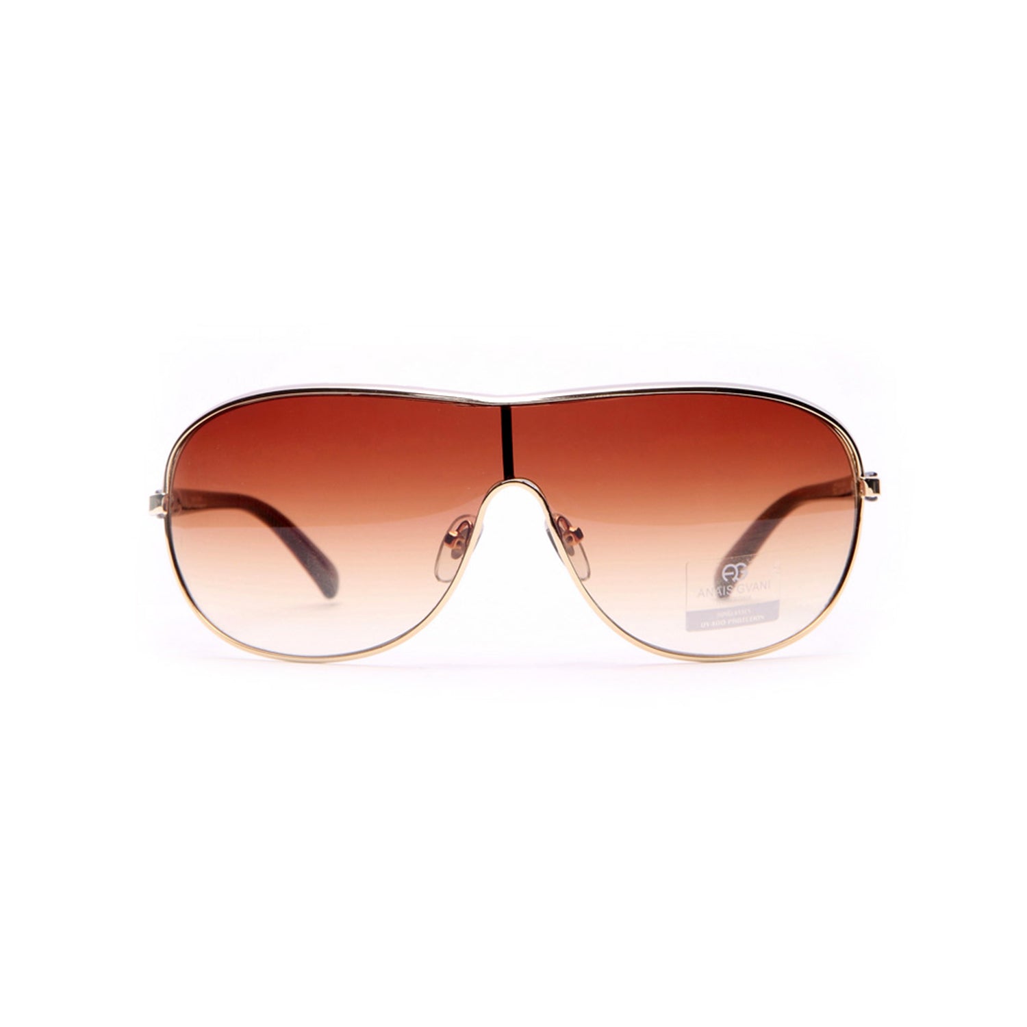 Women's Classic Metal Sunglasses Gradient Color Lens Aviator Sunglasses