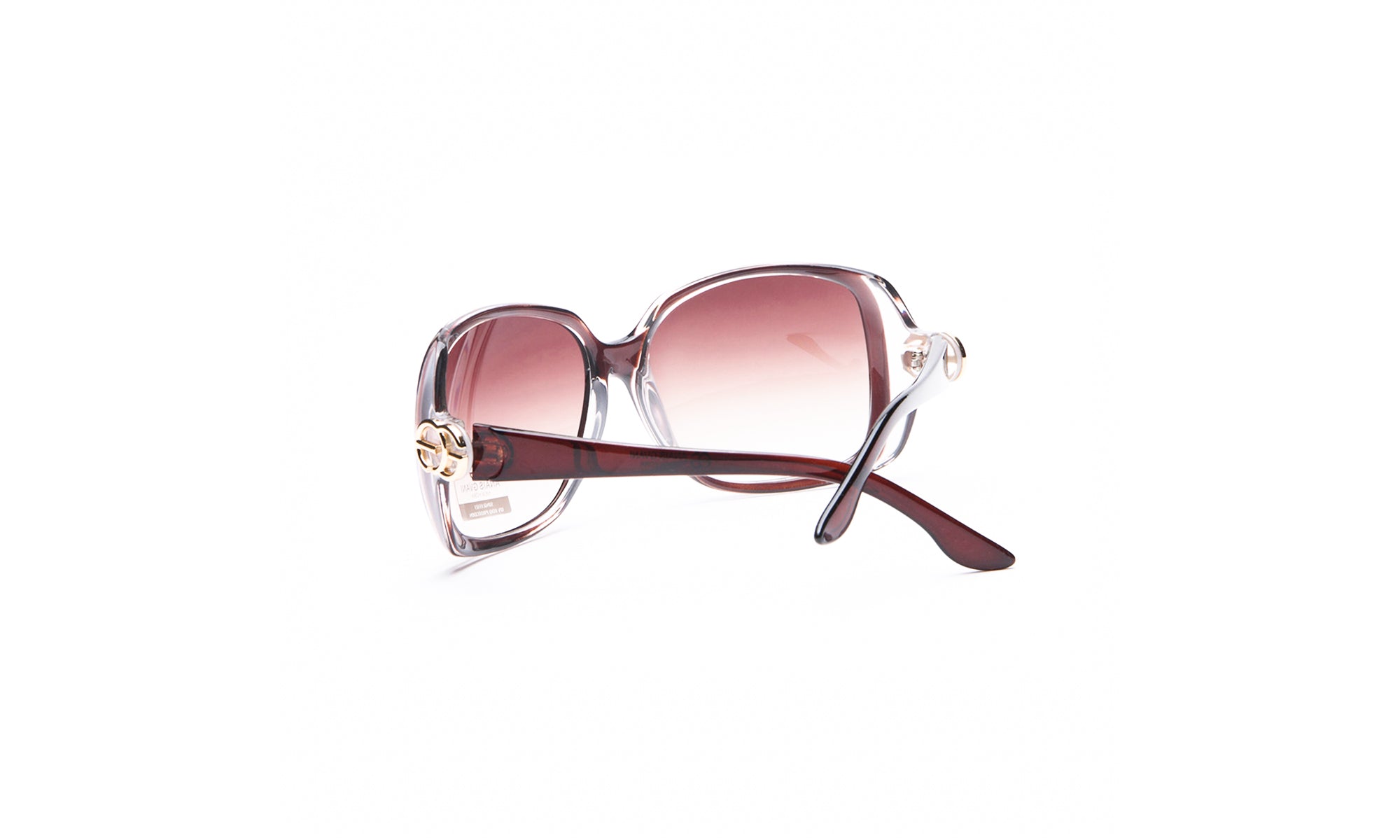 Women's Fashion Square Sunglasses Colorful Frame Gradient Lens Sunglasses