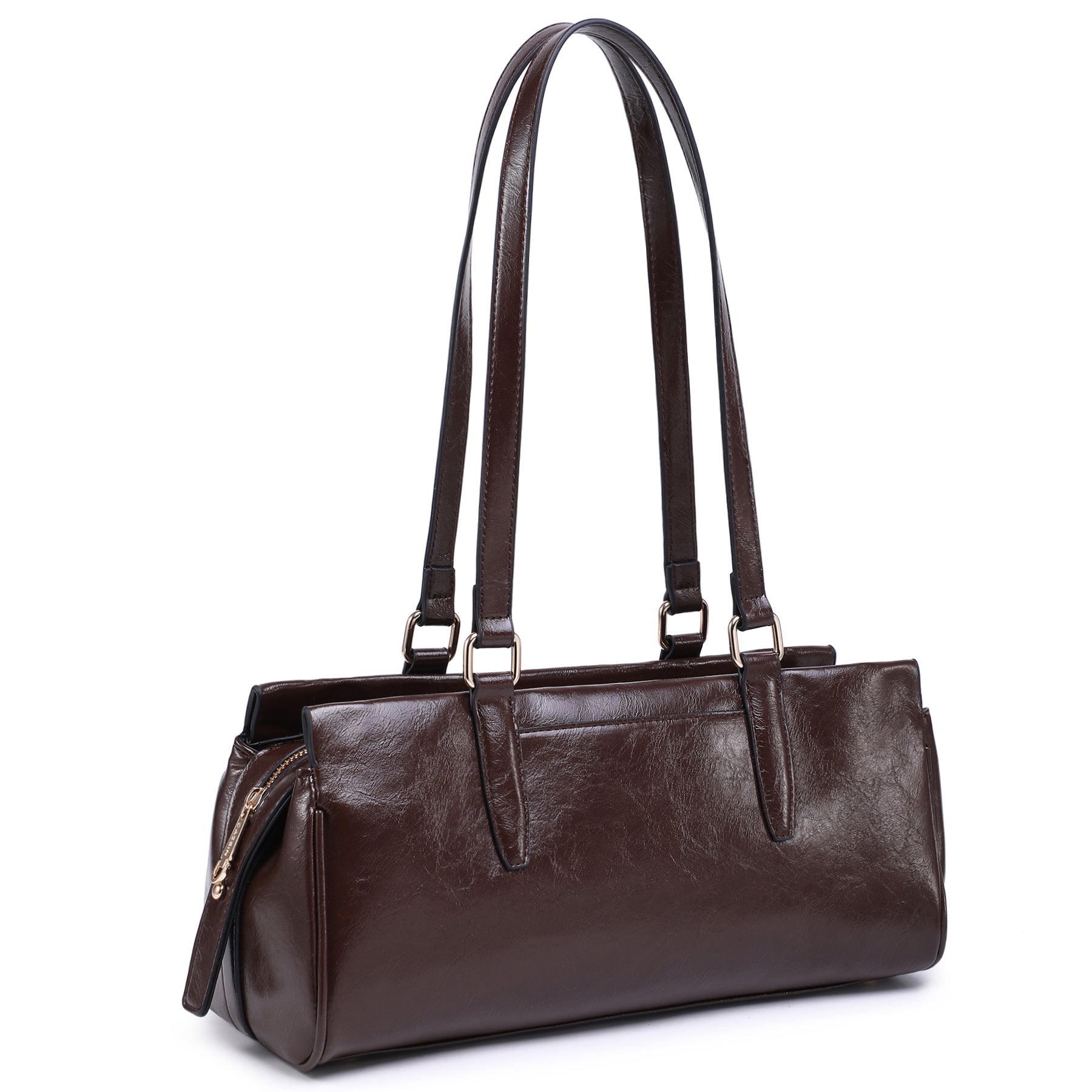 Hobo Bags for Women Soft Vegan Leather Shoulder Handbags Purses with 3 Compartments, Multi Pockets