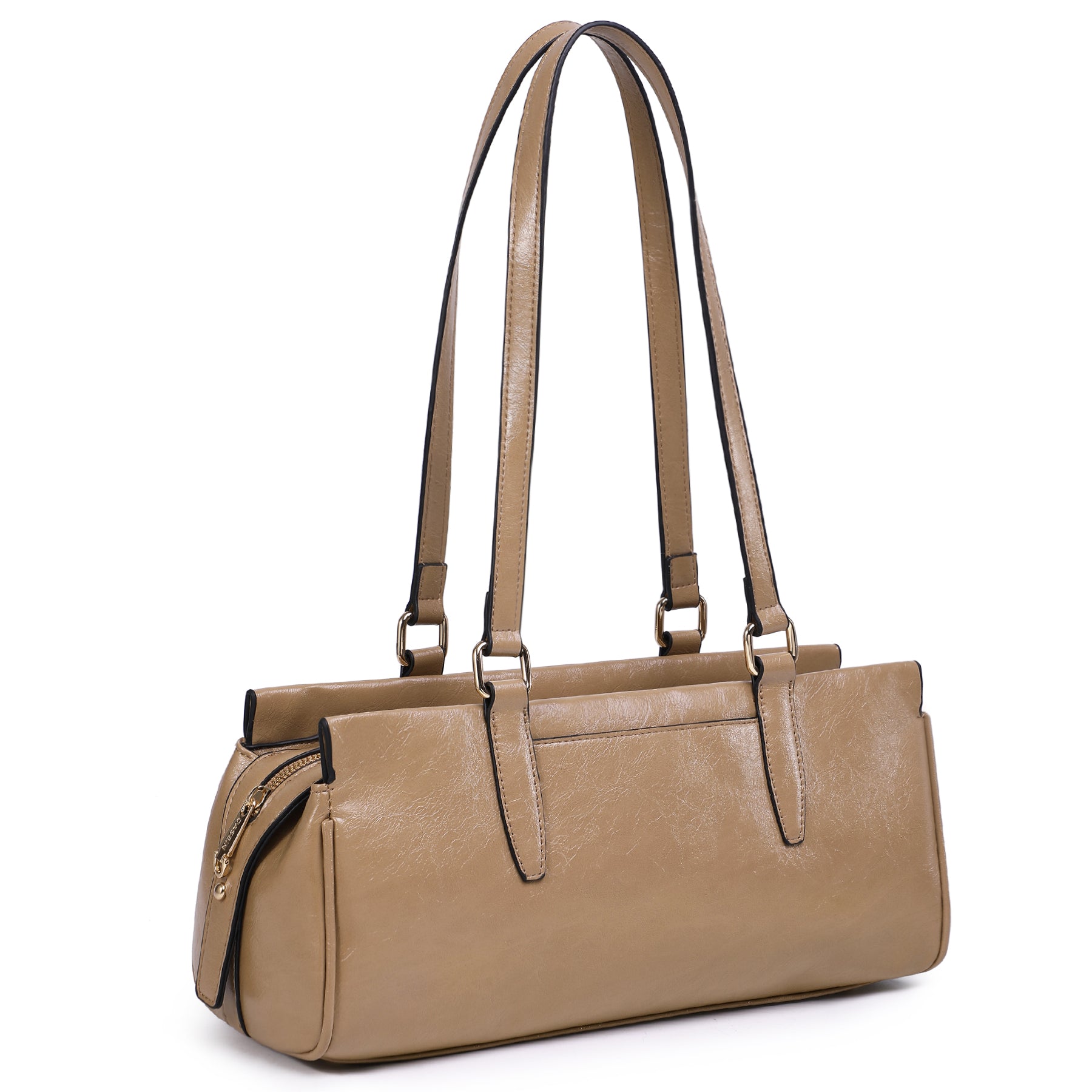 Hobo Bags for Women Soft Vegan Leather Shoulder Handbags Purses with 3 Compartments, Multi Pockets