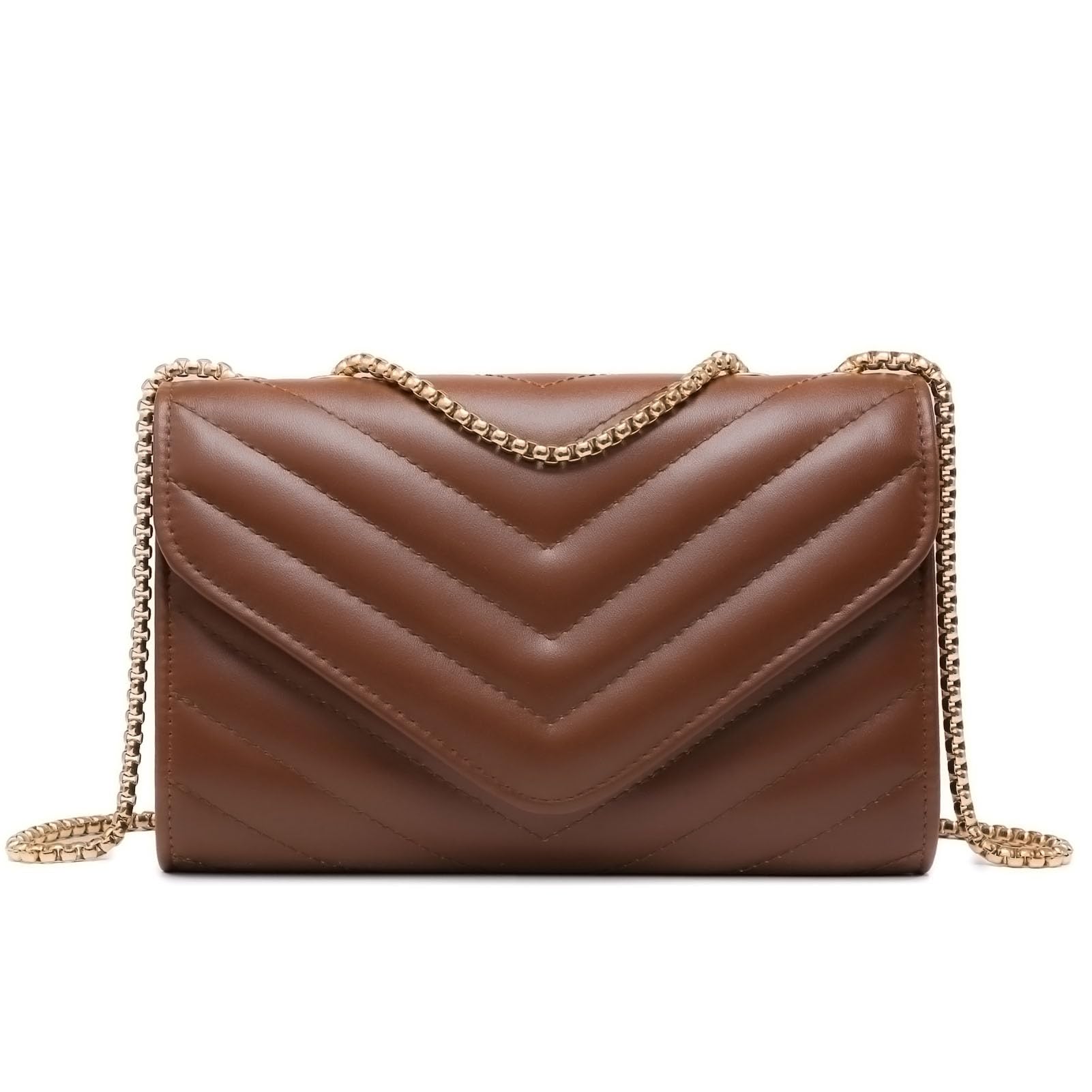 Women Small Quilted Crossbody Bags Stylish Designer Evening Bag Clutch Purses and Handbags with Chain Shoulder Strap