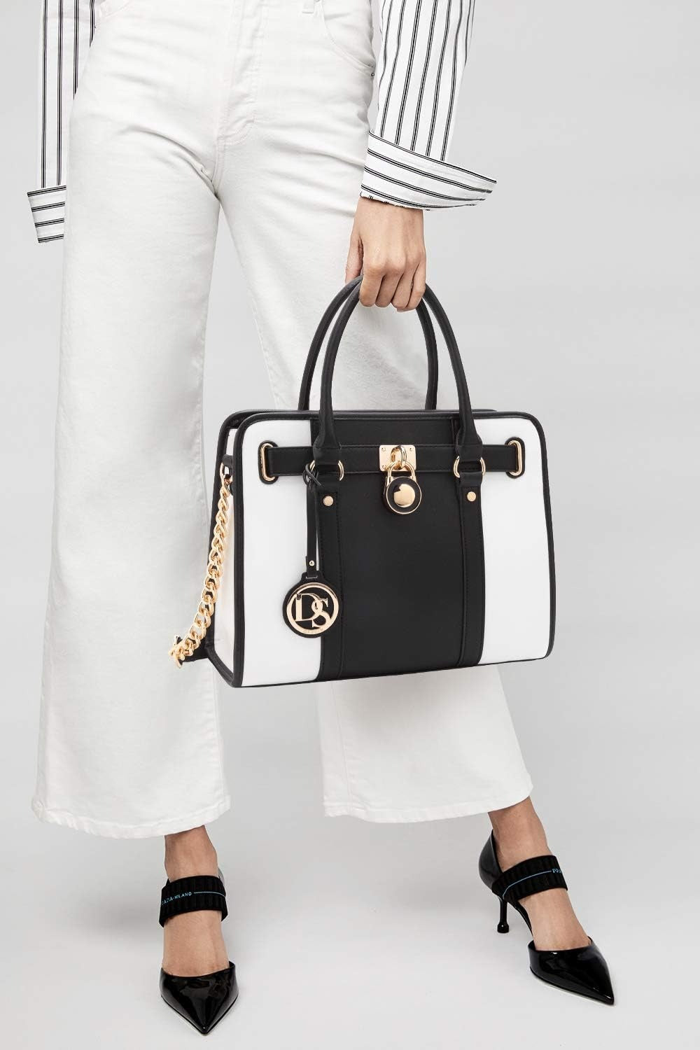 Handbags Purses Set for Women Top Handle Satchel Shoulder Bags Large Work Tote Bag with Matching Wallet