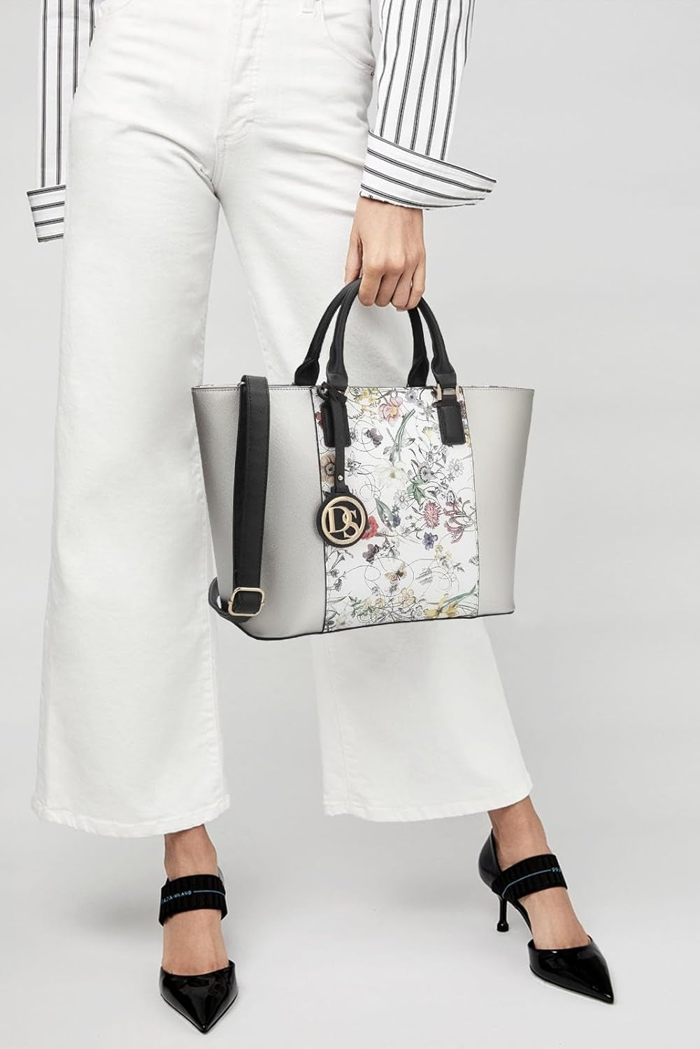 Satchel Purse Handbag for Women Large Shoulder Work Tote Bag With Matching Wallet