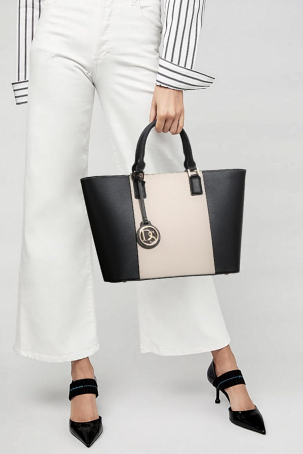 Satchel Purse Handbag for Women Large Shoulder Work Tote Bag With Matching Wallet