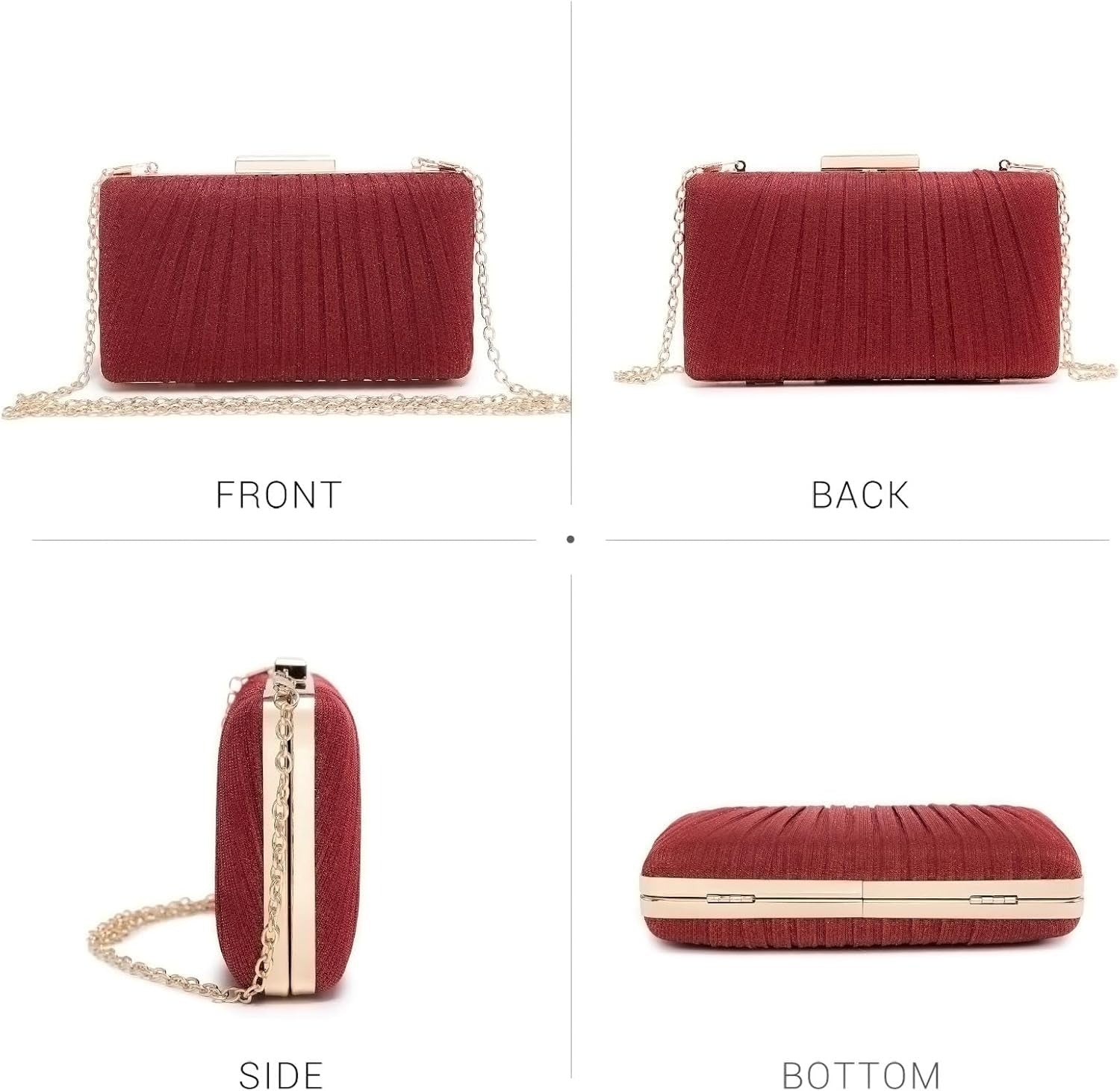 Women Evening Purses Clutch Bags Formal Party Clutches Wedding Purses Cocktail Prom Handbags