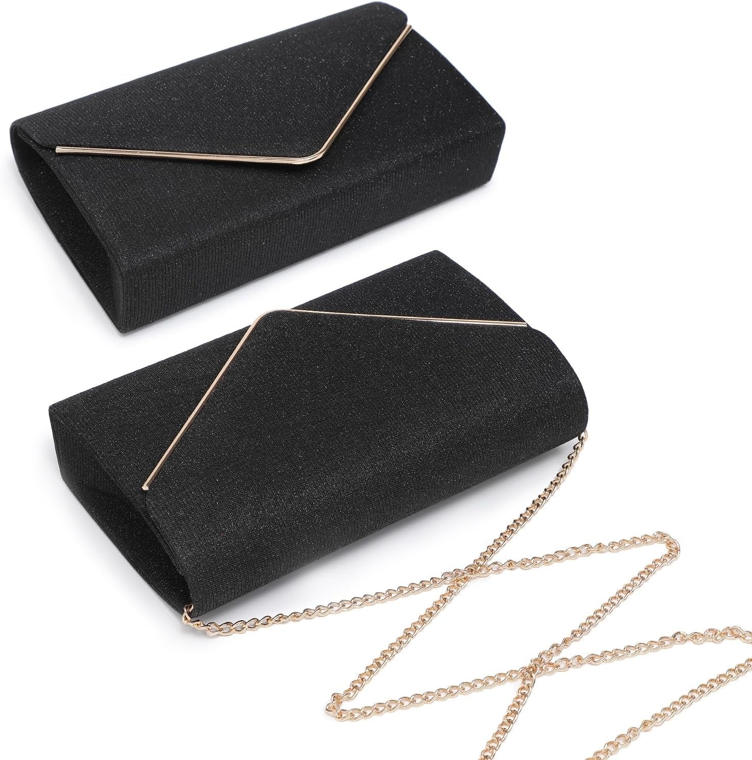 Women Glistening Clutches Handbags Evening Bags Wedding Purses Cocktail Prom Party Clutches