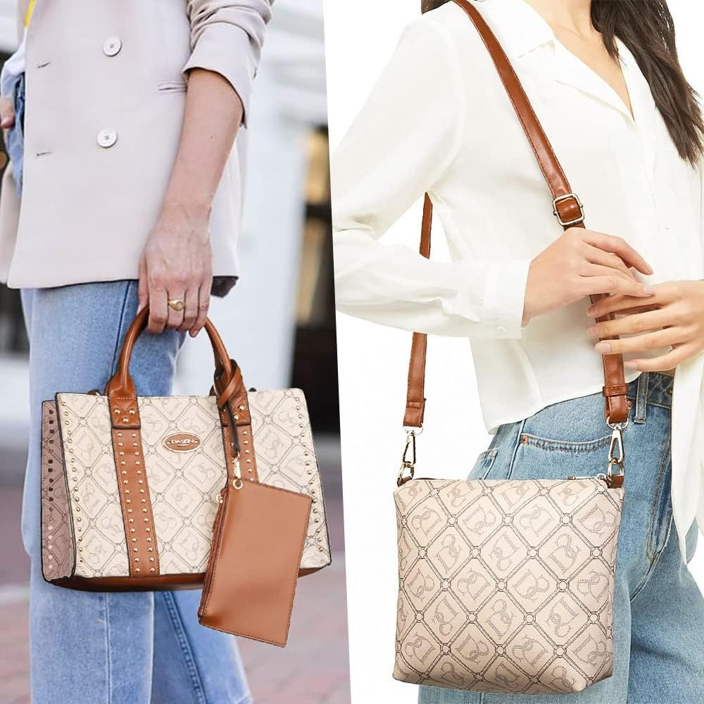 Purses Handbags for Women Tote Wallet Set Top Handle Satchel Shoulder Hobo Bag