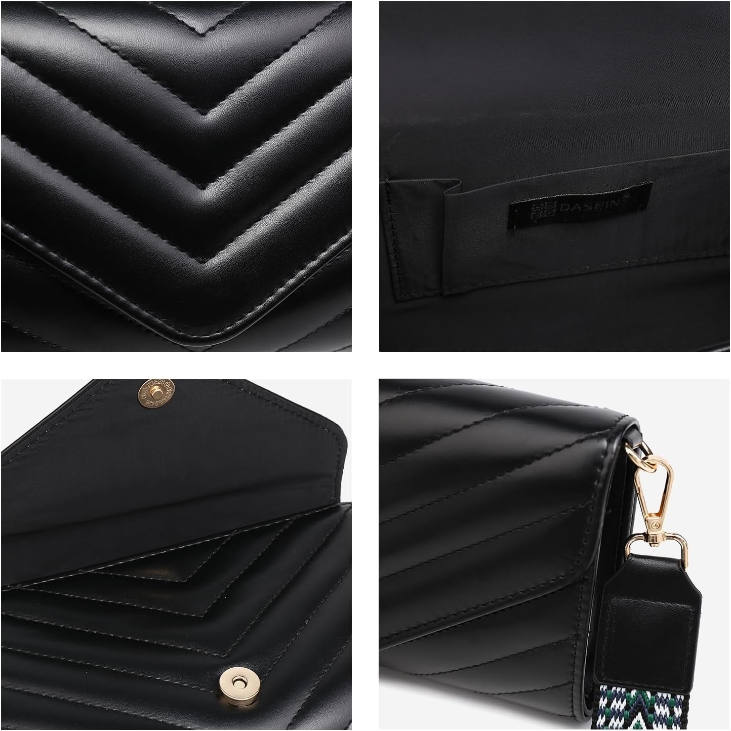 Women Small Quilted Crossbody Bags Stylish Designer Evening Bag Clutch Purses and Handbags with Chain Shoulder Strap