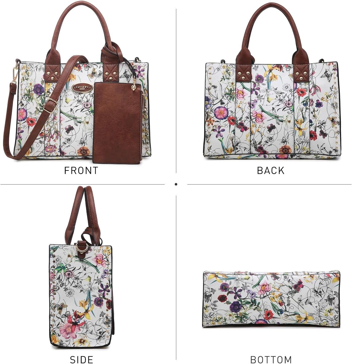 Purses Handbags for Women Tote Wallet Set Top Handle Satchel Shoulder Hobo Bag