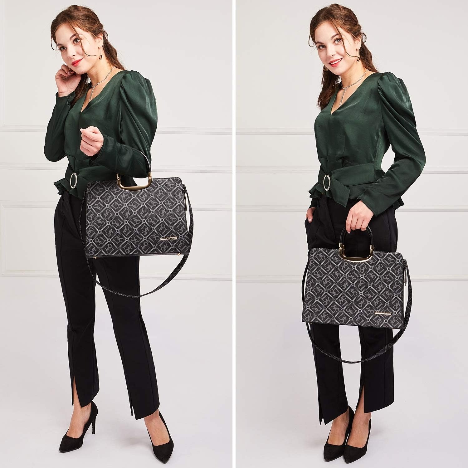 Womens Handbag Top Handle Shoulder Bag Tote Satchel Purse Work Bag