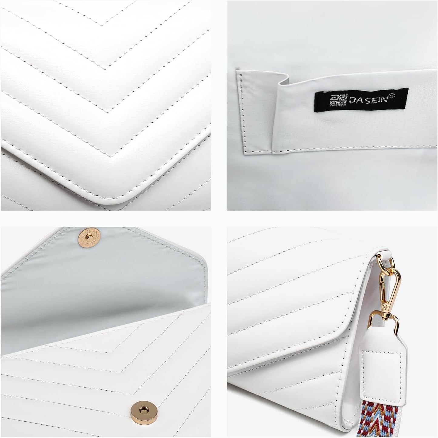 Women Small Quilted Crossbody Bags Stylish Designer Evening Bag Clutch Purses and Handbags with Chain Shoulder Strap