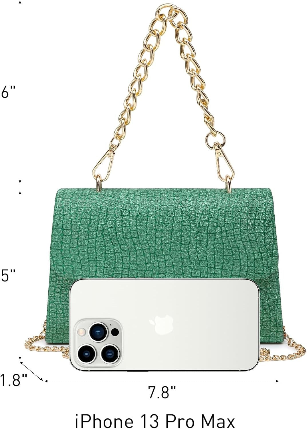 Women Sparkling Glitter Evening Handbag Top Handle Clutch Purse for Wedding Party Prom Cocktail Bridal