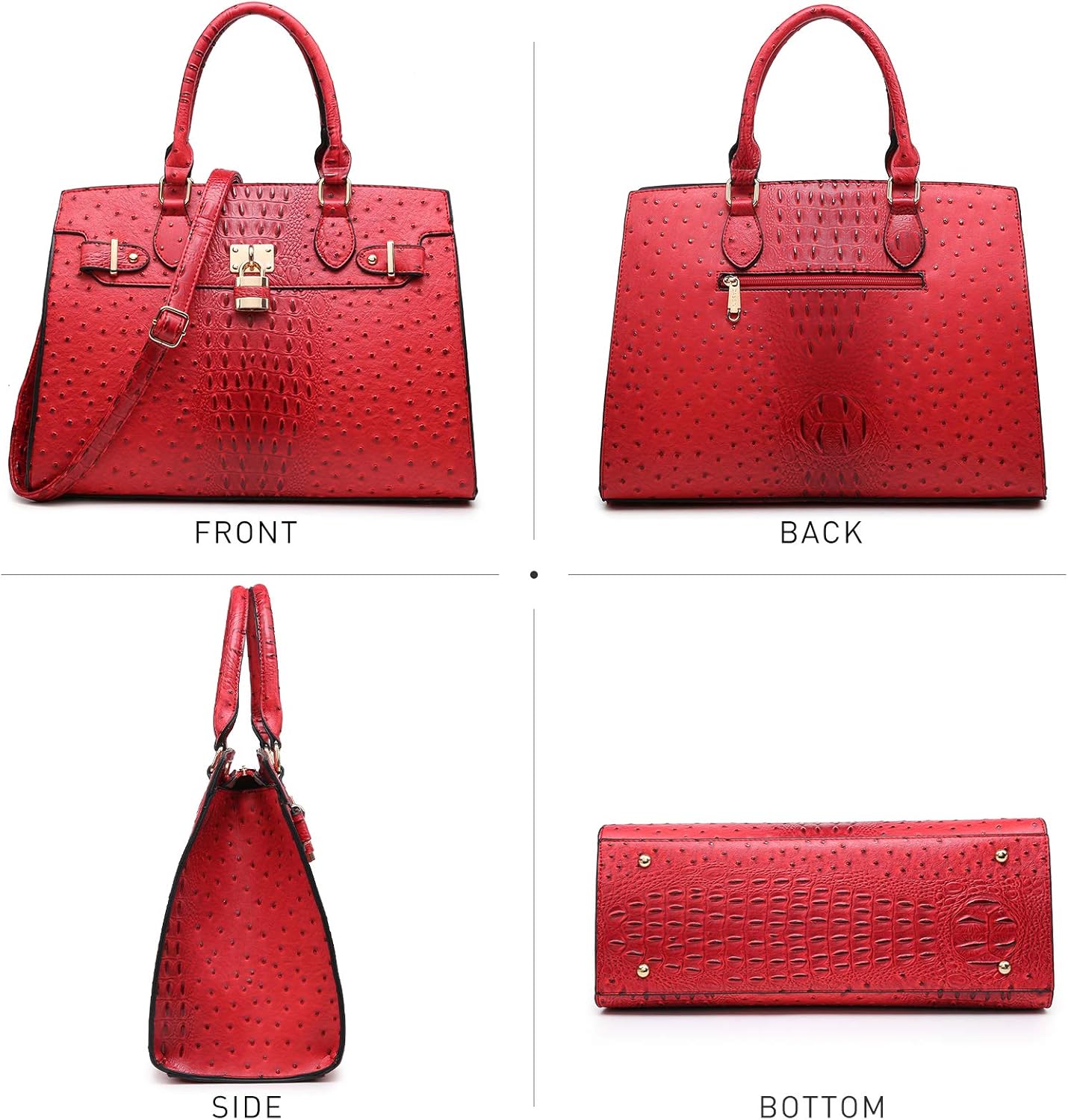 Women Handbags and Purses Ladies Shoulder Bag Top Handle Satchel Tote Work Bag