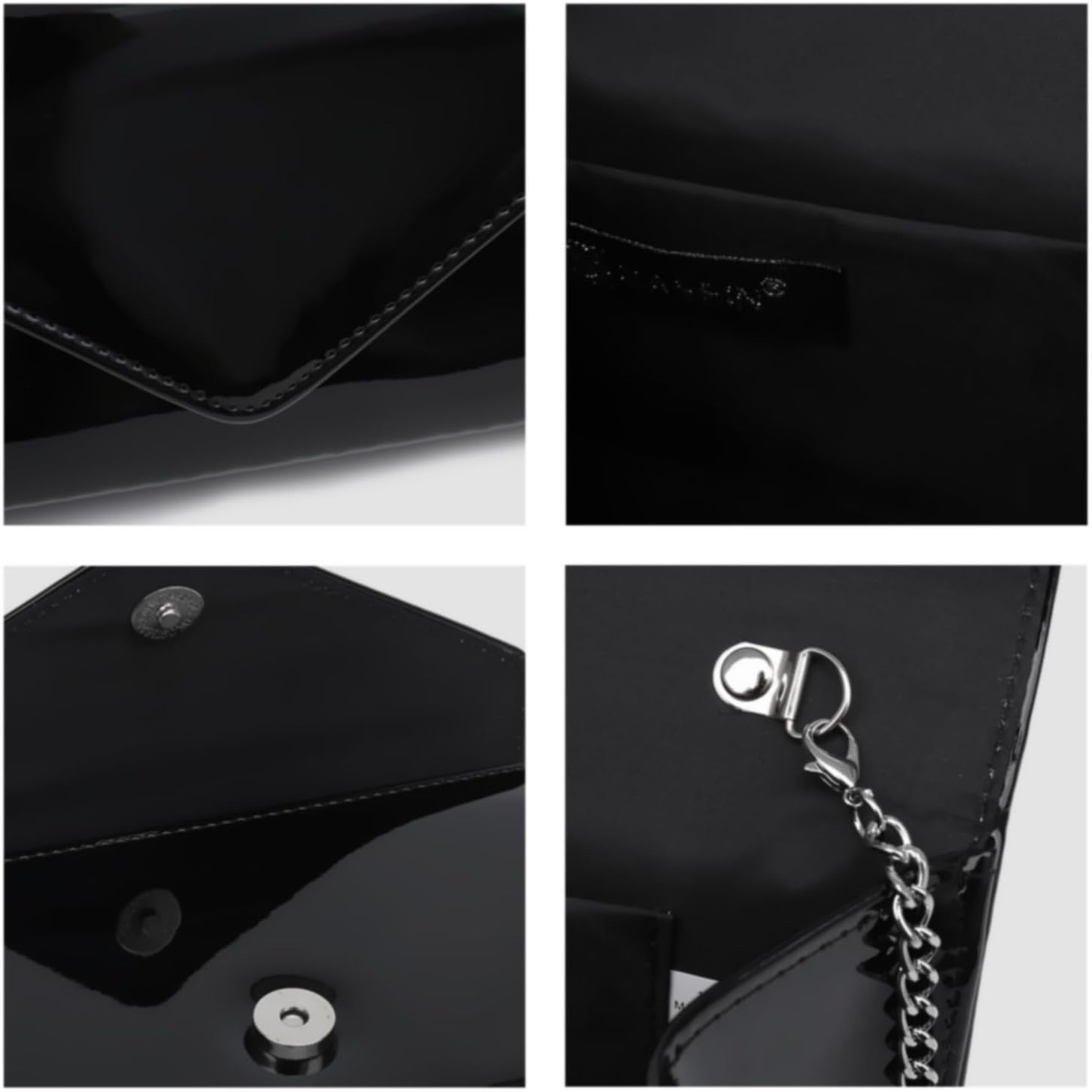 Women Glitter Evening Bags Formal Clutches Wedding Purses Party Dressy Clutch Purse Cocktail Prom Handbags
