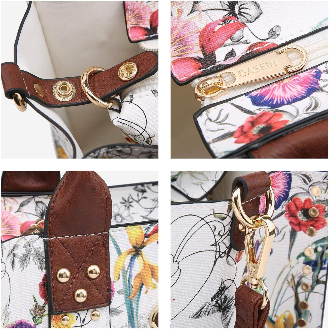 Purses Handbags for Women Tote Wallet Set Top Handle Satchel Shoulder Hobo Bag