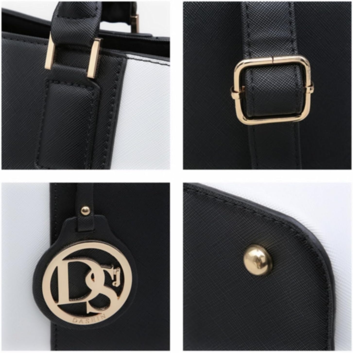 Satchel Purse Handbag for Women Large Shoulder Work Tote Bag With Matching Wallet