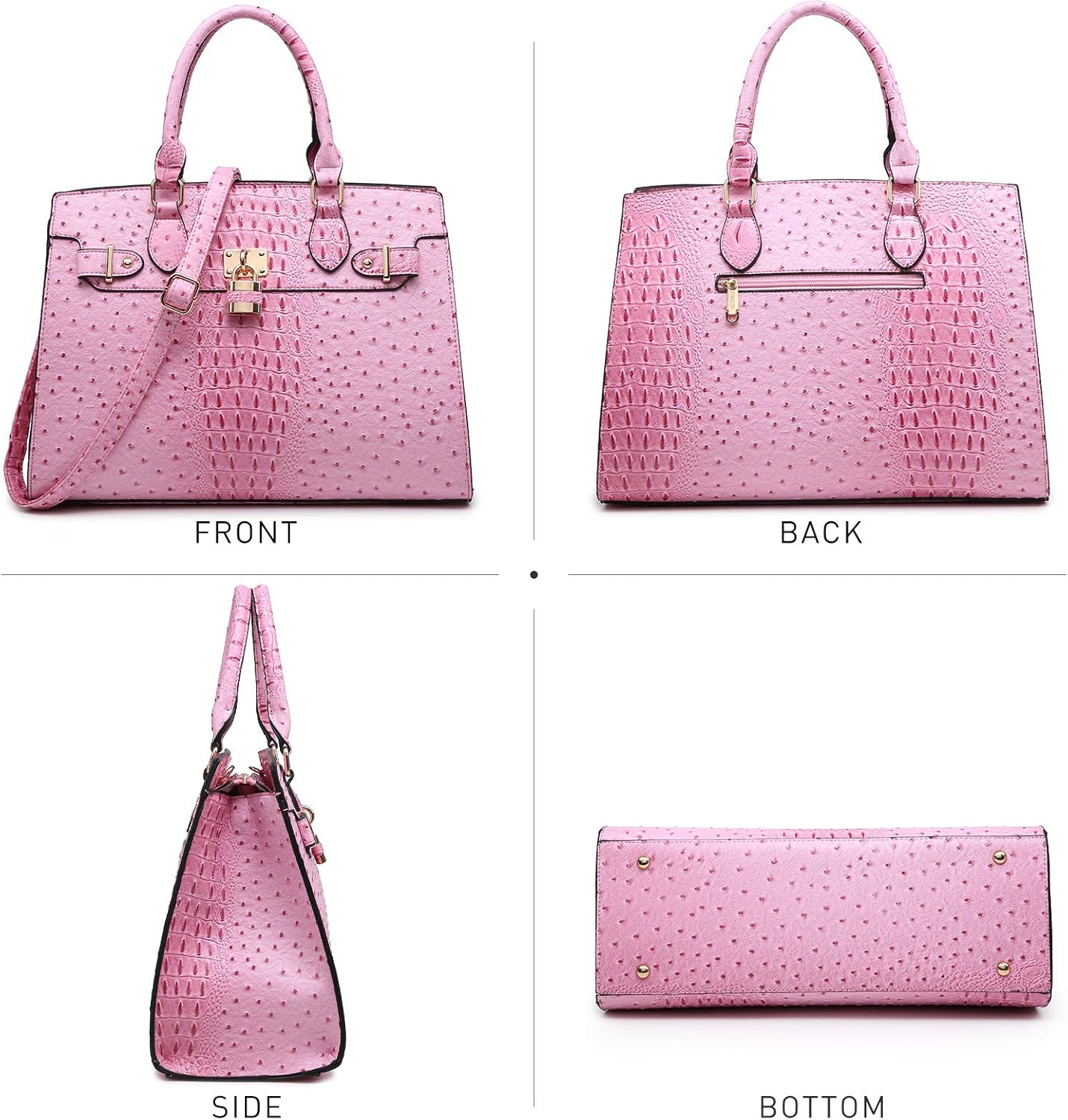 Women Handbags and Purses Ladies Shoulder Bag Top Handle Satchel Tote Work Bag