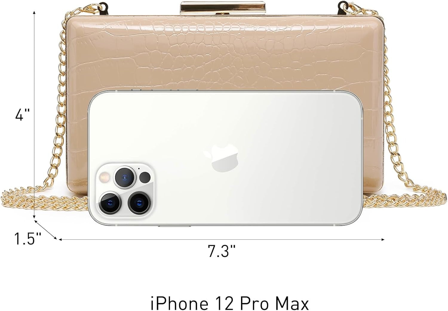 Women Croro Evening Purses Clutch Bags Formal Party Clutches Wedding Purses