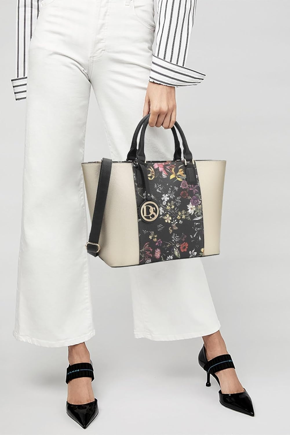Satchel Purse Handbag for Women Large Shoulder Work Tote Bag With Matching Wallet