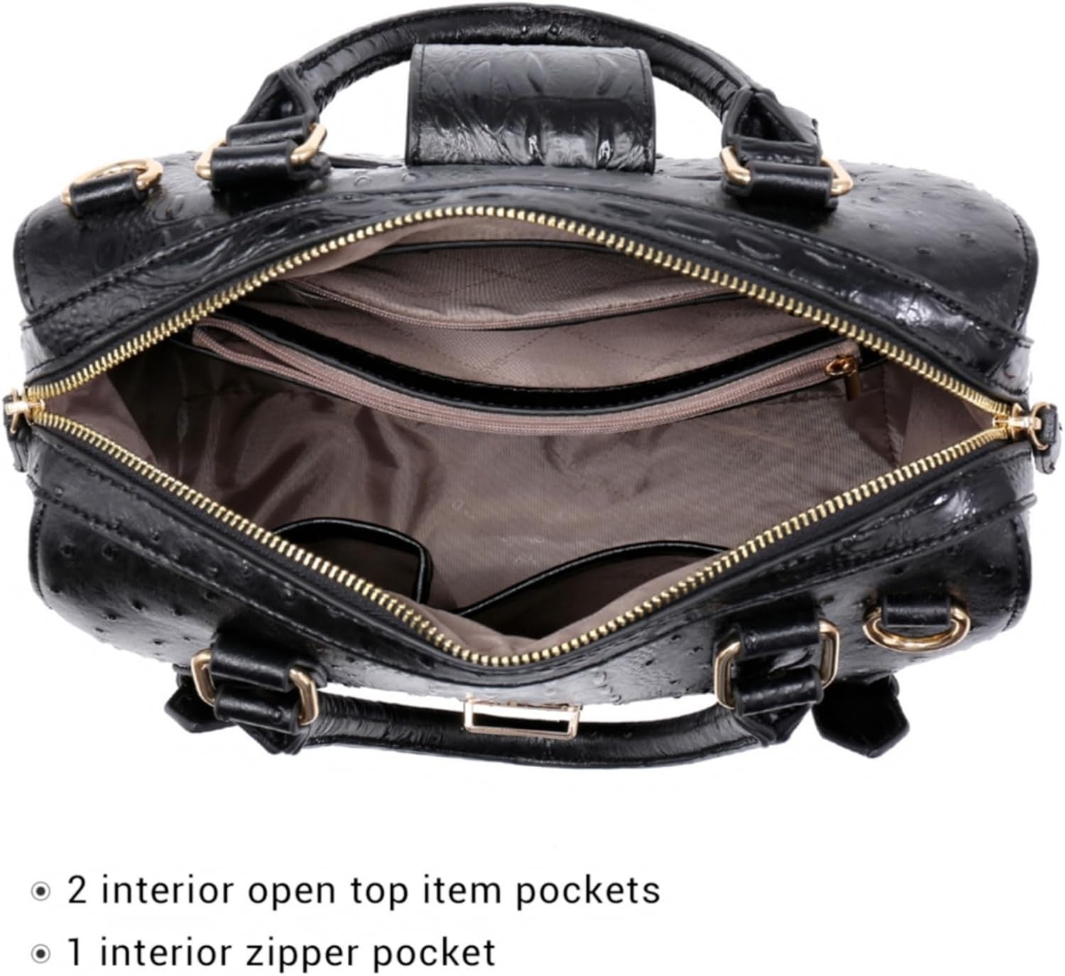 Women Barrel Handbags Fashion Satchel Bags Top Handle Shoulder Purses Vegan Leather Work Tote