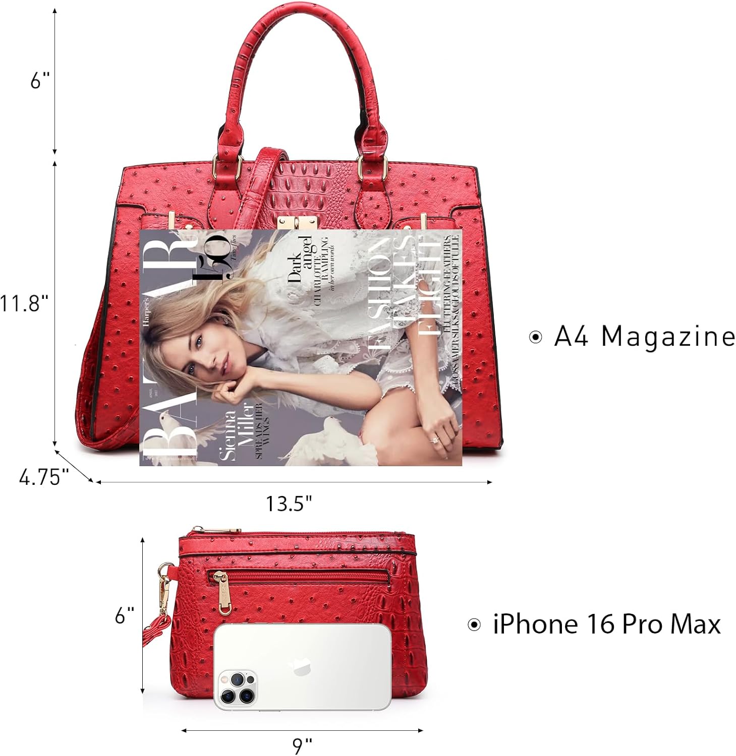 Women Handbags and Purses Ladies Shoulder Bag Top Handle Satchel Tote Work Bag