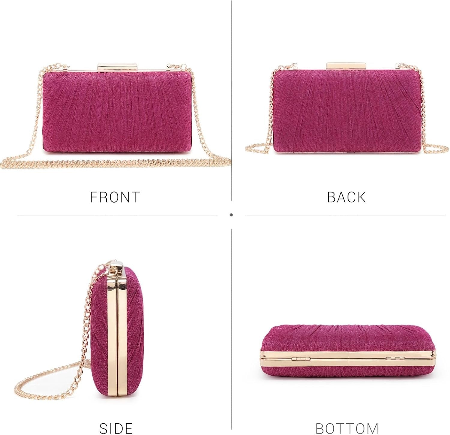 Women Evening Purses Clutch Bags Formal Party Clutches Wedding Purses Cocktail Prom Handbags