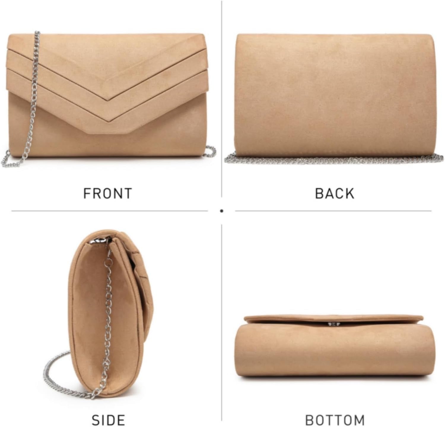 Women's Evening Bags Formal Party Clutches Wedding Purses Cocktail Prom Handbags