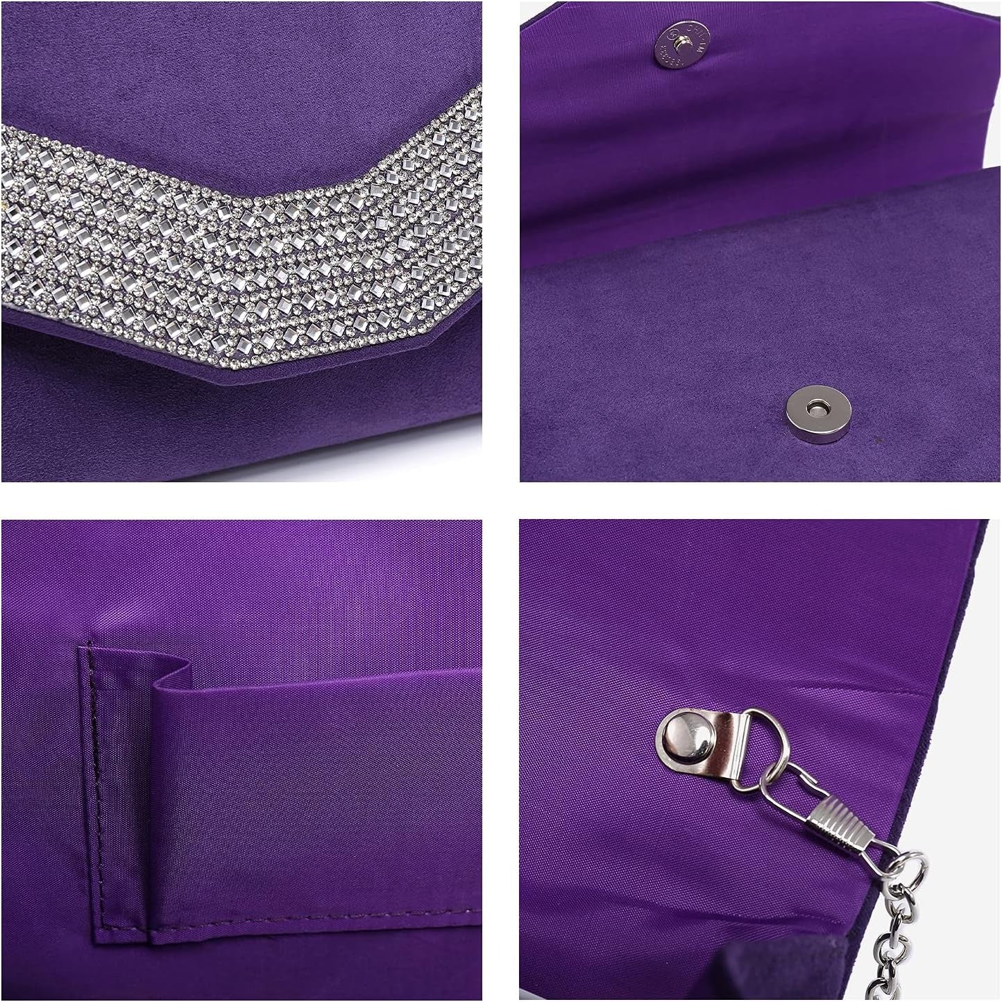 Women's Evening Bags Formal Party Clutches Wedding Purses Cocktail Prom Handbags