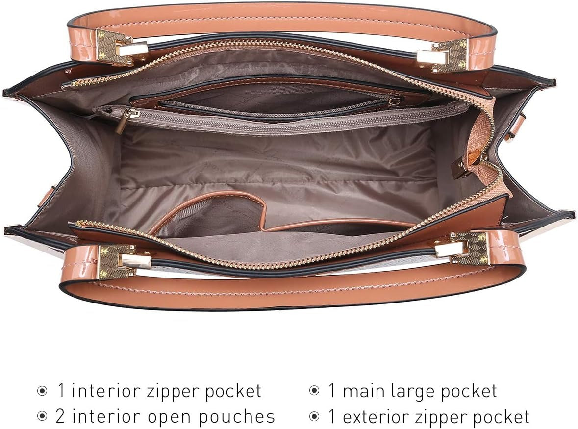 Women Purses and Handbags Top Handle Satchel Bags Large Shoulder Work Bag Tote