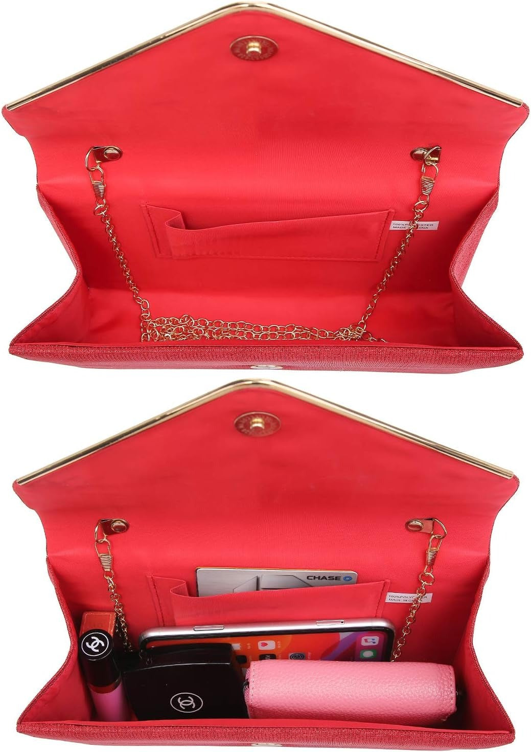Women Glistening Clutches Handbags Evening Bags Wedding Purses Cocktail Prom Party Clutches