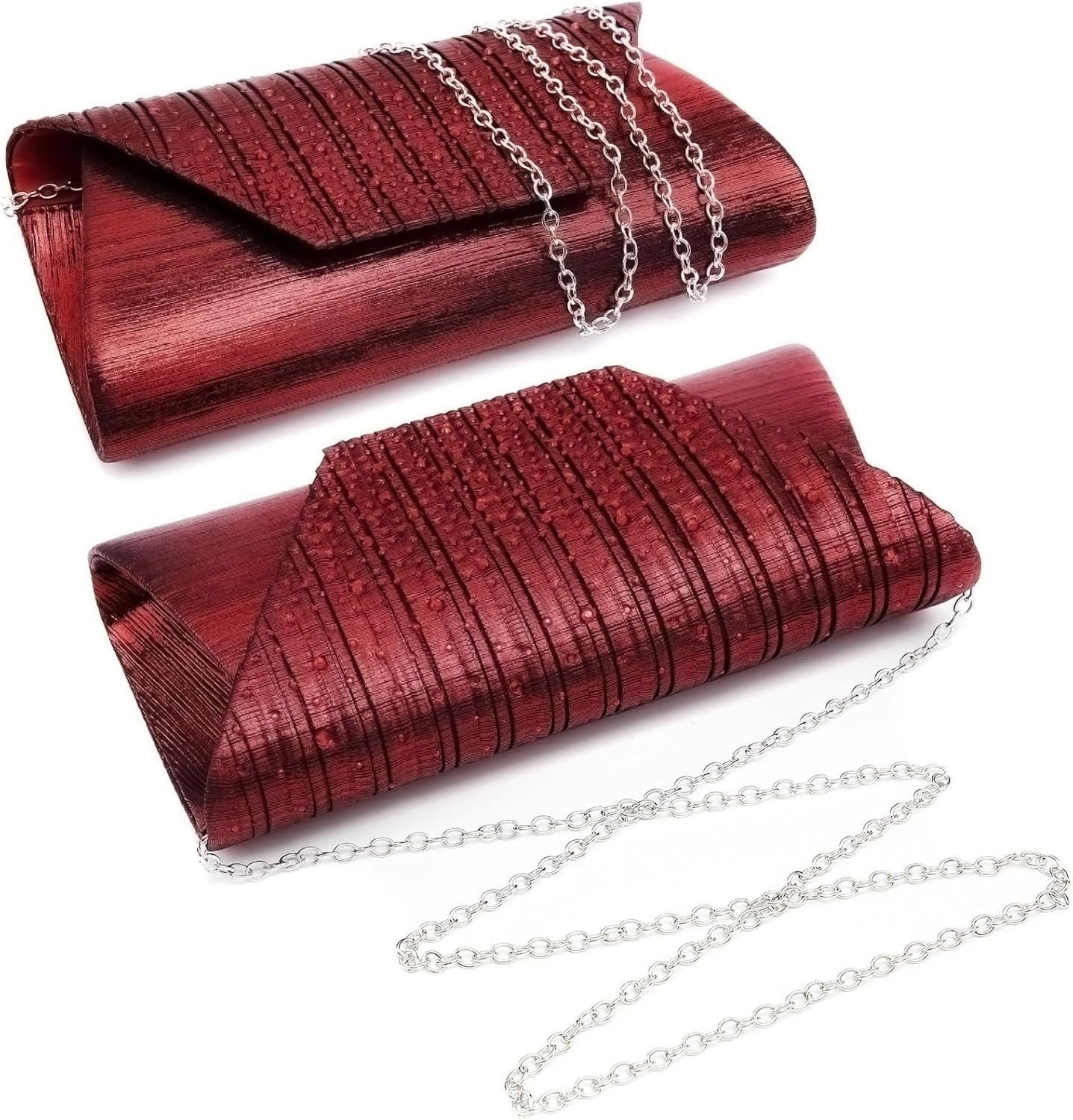 Women Evening Bags Wedding Purses Handbags Party Clutches Cocktail Prom Formal Clutch with Glitter Rhinestones